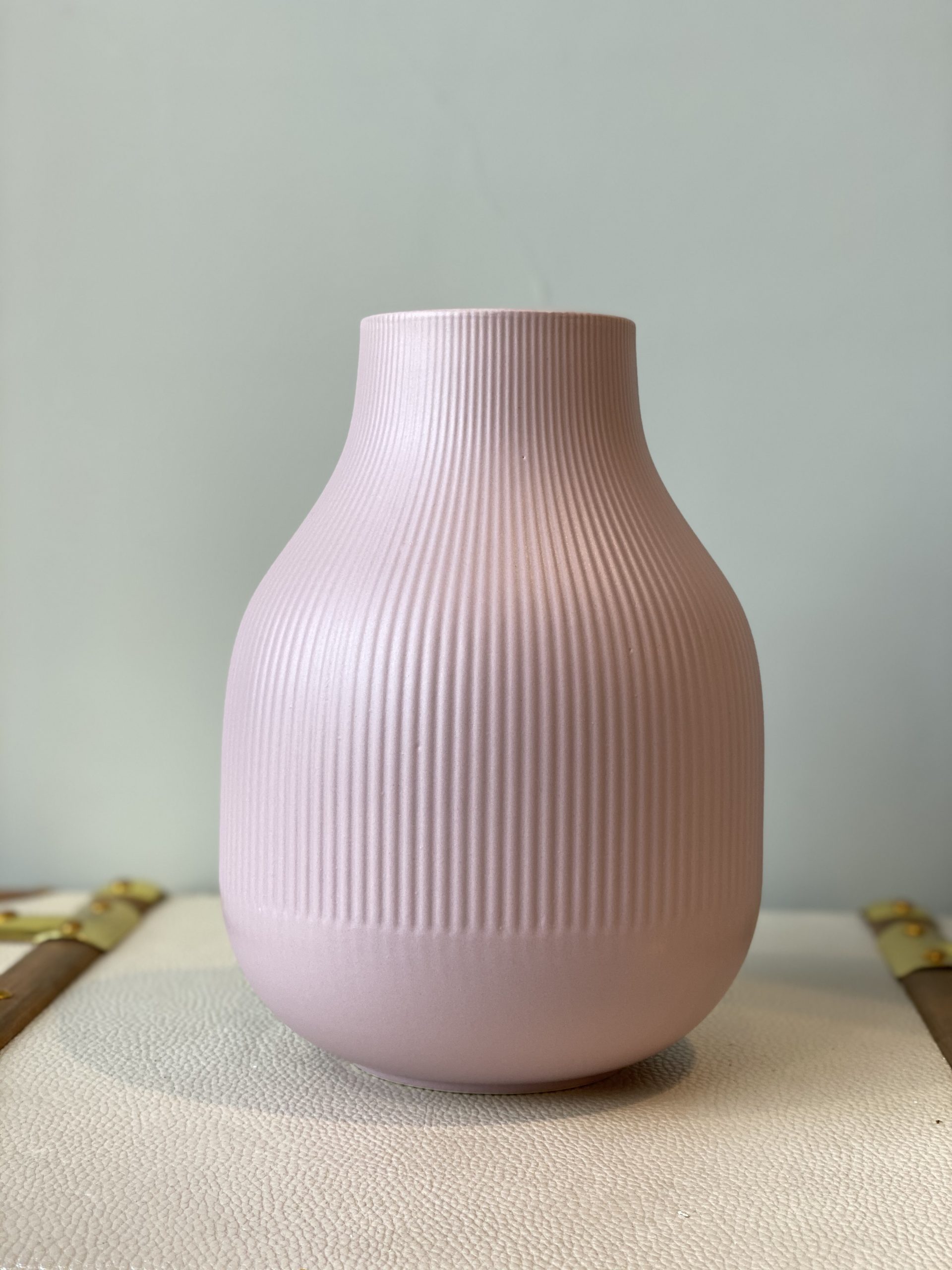 Baby pink vase