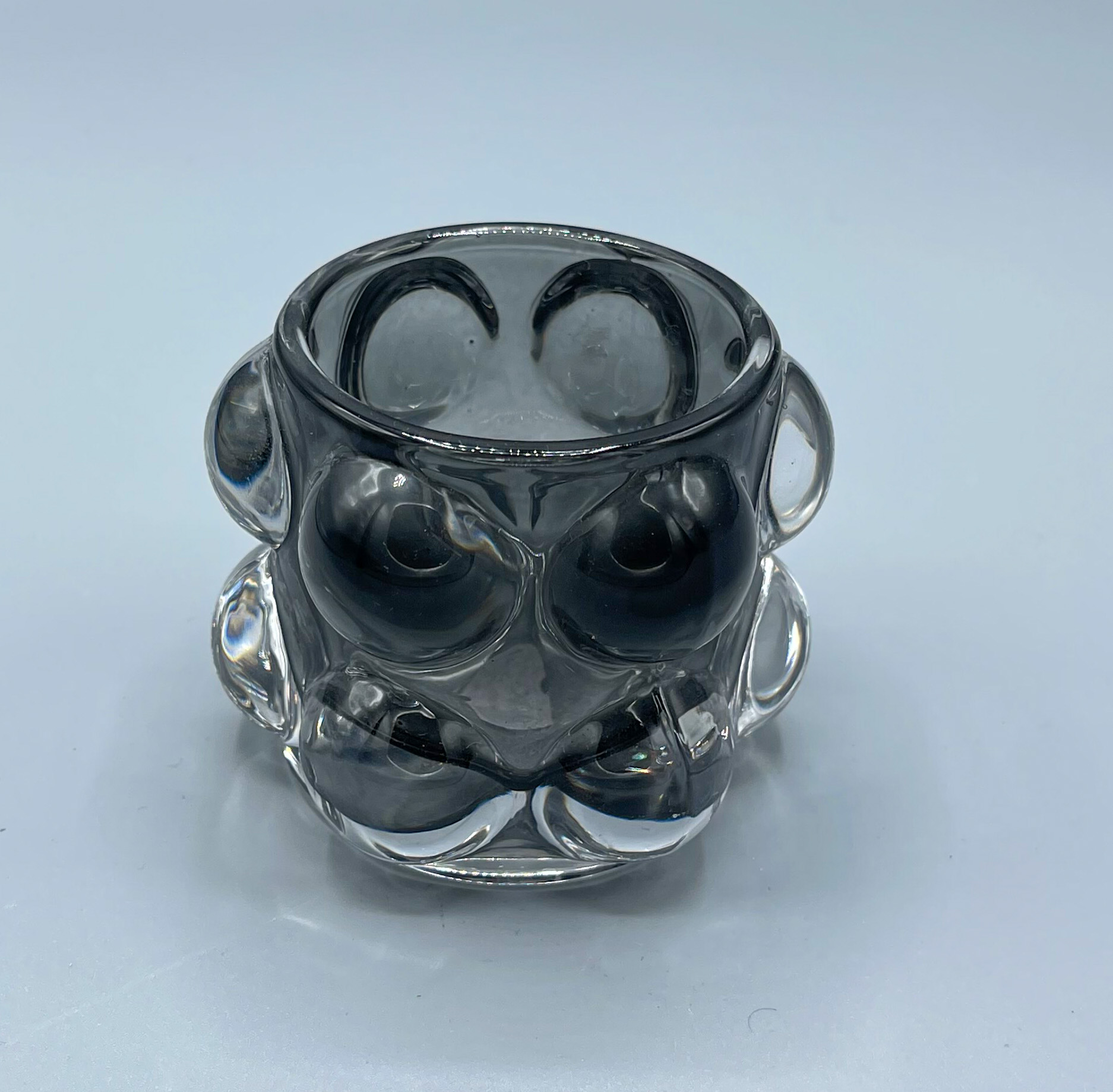 Small black vase